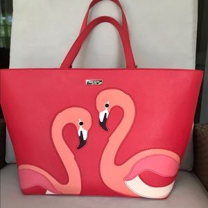 Kate Spade Flamingo Tote Pink